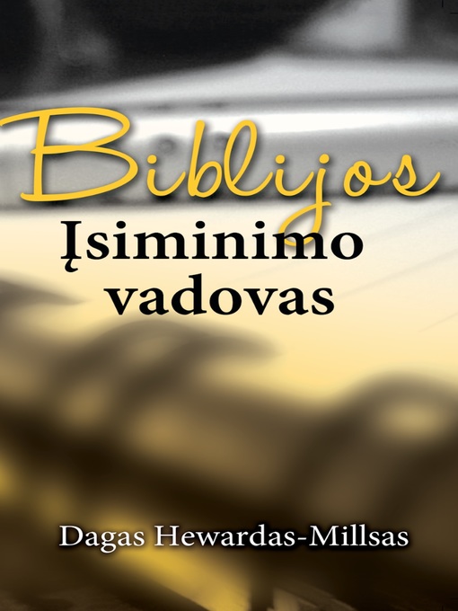 Cover image for Biblijos įsiminimo vadovas